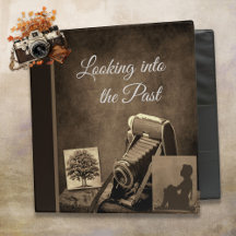 Vintag-Kamera-Genealogie-Binder
