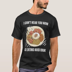 Vintag kann ich dich jetzt hören, ich esse Nasi Ud T-Shirt