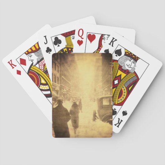 Vintag Kansas City Spielkarten (Rückseite)