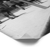 Vintag Kansas City Walnut Street Poster (Ecke)