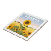 Vintag Kansas Fliese (Seite)