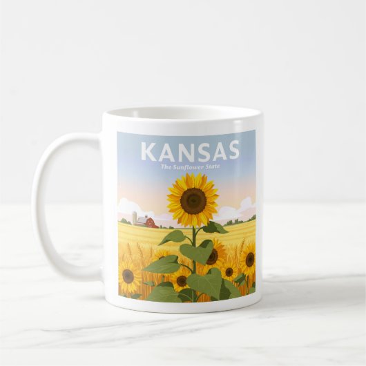 Vintag Kansas Kaffeetasse (Links)