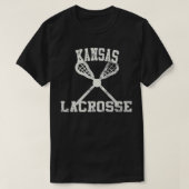 Vintag Kansas Lacrosse T-Shirt (Design vorne)