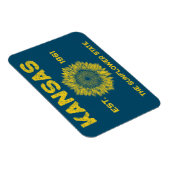 Vintag Kansas Magnet (Rechte Seite)