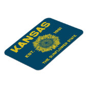 Vintag Kansas Magnet (Linke Seite)