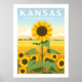 Vintag Kansas Poster (Vorne)