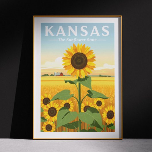 Vintag Kansas Poster