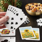 Vintag Kansas Spielkarten (In Situ)