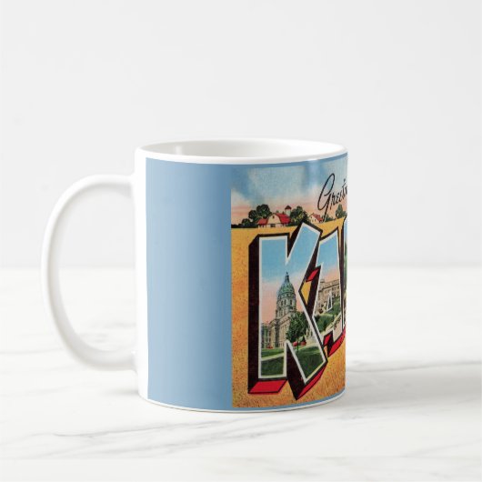 Vintag Kansas Tasse (Links)