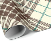 Vintag Kariert Geschenkpapier (Rolleneckpunkt)