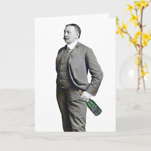 Vintag Karte (Gelbe Blume)