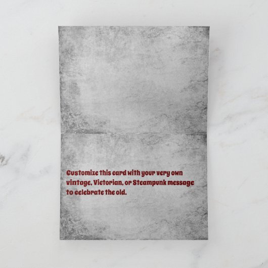 Vintag Karte (Innenseite)