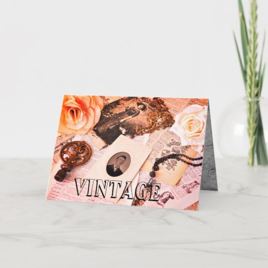 Vintag Karte (Vorderseite)