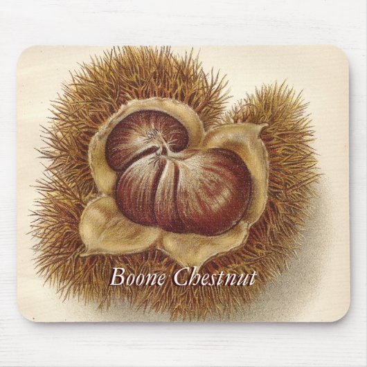 Vintag Kastanienmousepad Mousepad (Vorne)