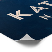 Vintag Kathmandu Temple Nepal Poster (Ecke)