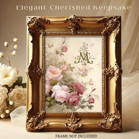 Vintag-katholische Gastgeschenk Hochzeit Gebetskar