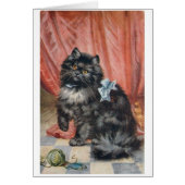 Vintag - Katze und Garn, (Vorne)