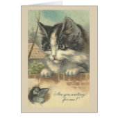 Vintag - Katze und Maus, (Vorne)