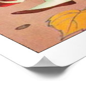 Vintag Kawaii Kinder Japanisch Poster (Ecke)