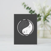 Vintag Kawaii Niedlich Otter Shirt Postkarte (Stehend Vorderseite)