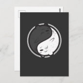 Vintag Kawaii Niedlich Otter Shirt Postkarte (Vorne/Hinten)