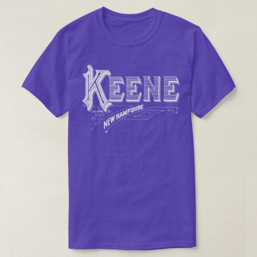Vintag Keene NH T-Shirt (Design vorne)