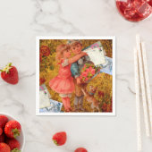 Vintag Keepake Serviette (Beispiel)