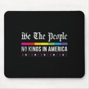 Vintag keine Könige in Amerika Wir, die Menschen P Mousepad