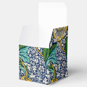 Vintag Kennet Floral William Morris Art Blue Geschenkschachtel