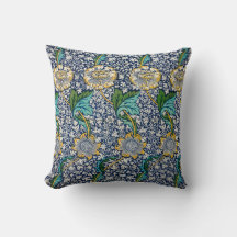 Vintag Kennet Floral William Morris Art Blue