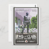 Vintag Kentucky York Statue Travel Postkarte (Vorne/Hinten)