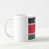 Vintag Kenya Flag Harambe Design Kaffeetasse (Links)