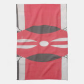 Vintag Kenya Flag Harambe Design Küchentuch (Vertikal)