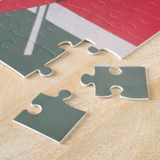 Vintag Kenya Flag Harambe Design Puzzle (Seite)