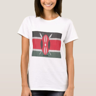 Vintag Kenya Flag Harambe Design T-Shirt