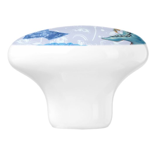 Vintag Keramikknauf (Seitenansicht)