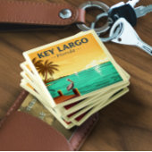 Vintag Key Largo Florida Magnet