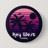 Vintag Key West Florida Button (Vorderseite)