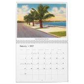 Vintag Key West Florida Kalender (Feb 2027)