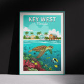 Vintag Key West Florida Poster