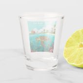 Vintag Key West Florida Schnapsglas (Rückseite)