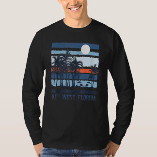 Vintag Key West Florida Summer Travel 80er Beach S T-Shirt