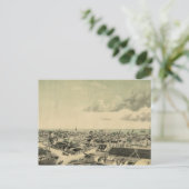 Vintag Key West Illustration Postkarte (Stehend Vorderseite)