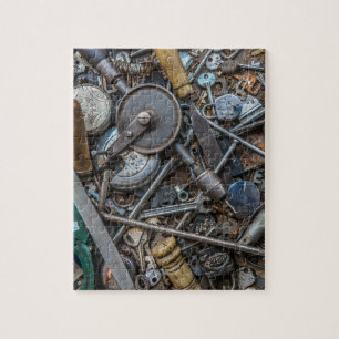 Vintag Keys Tools löst Workshop-Herausforderung Puzzle