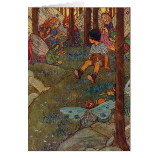 Vintag - Kind trifft Waldfeen, (Vorne)