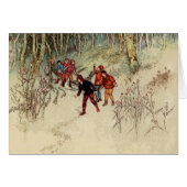 Vintag - Kinder im Wald, (Vorderseite (Horizontal))