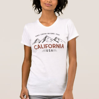 Vintag Kings Canyon Nationalpark T-Shirt