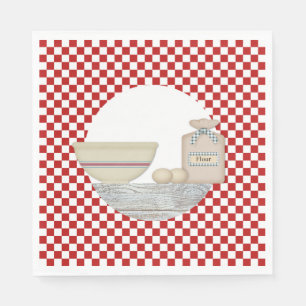 Vintag Kitepapier Napkins Serviette