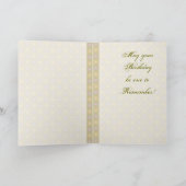 Vintag Kitten Geburtstagskarte Karte (Innenseite)