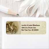 Vintag Kitten mit Christmas Holly CH200 (Insitu)